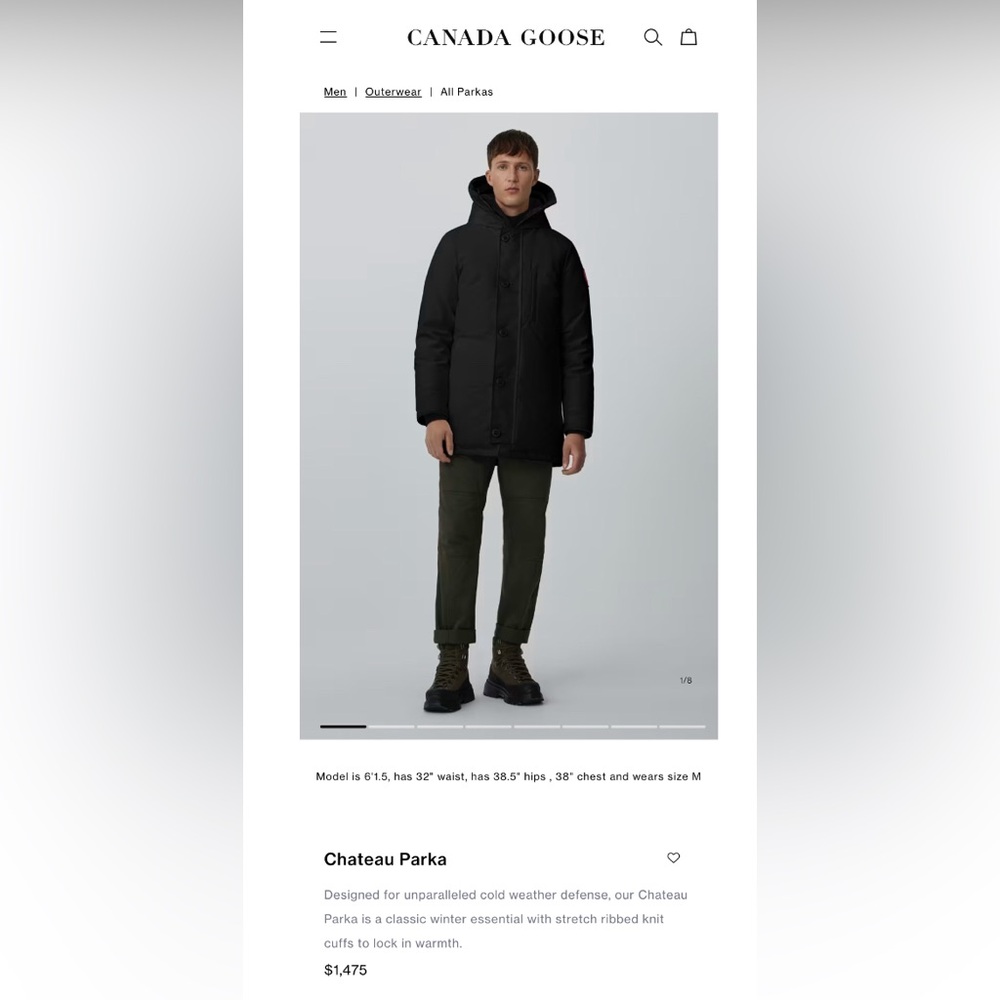 CANADA GOOSE CHATEAU PARKA